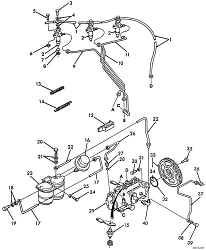 l783 new holland skid steer parts|l783 injection pump location.